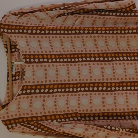 Otto D'Ame Spotted shift dress minimalist contemporary side pockets - Picture 4 of 8